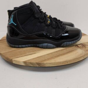 Nike Air Jordan 11 Retro GS Black Gamma Blue 5Y 378038-047